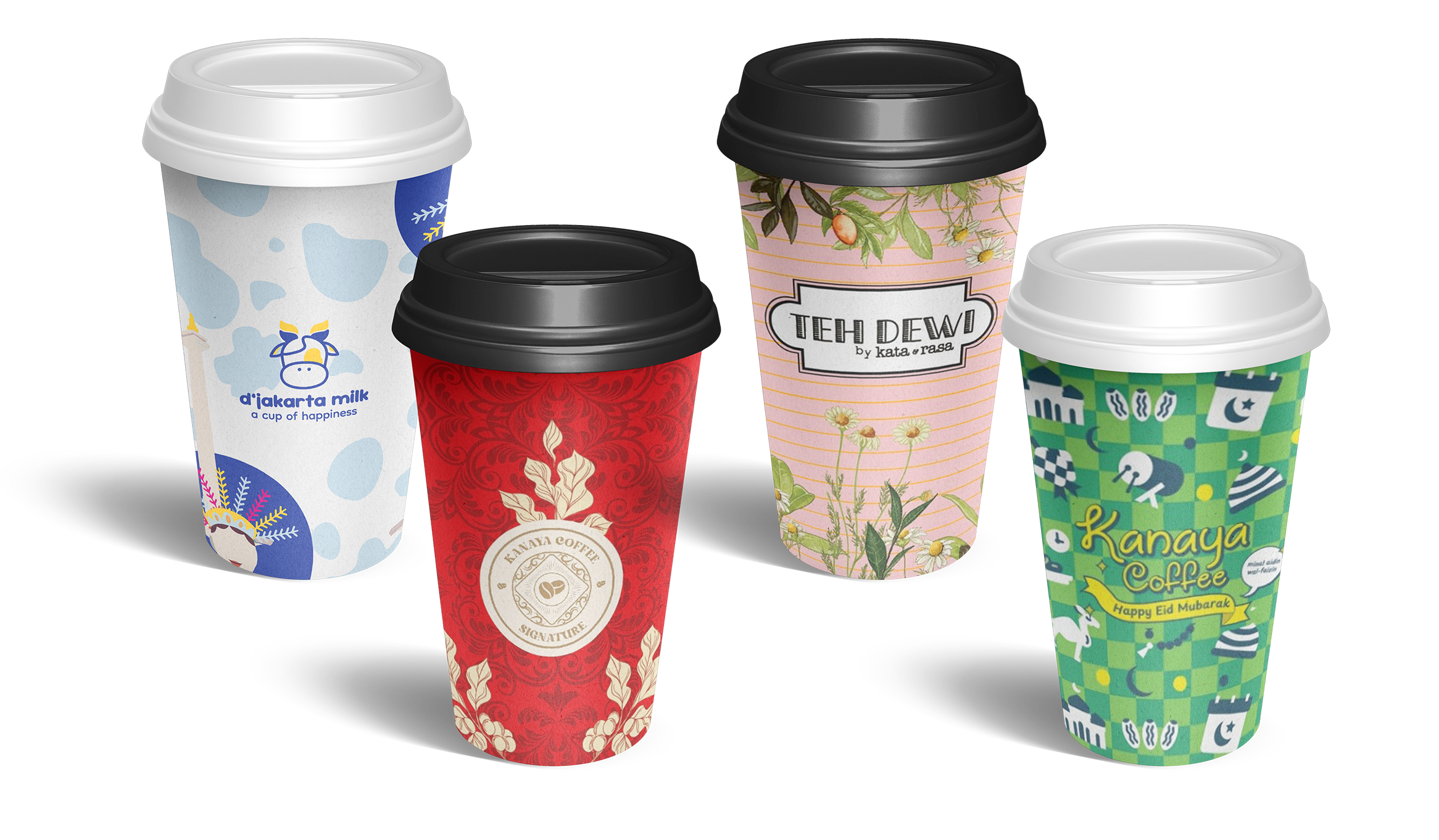 Pilihan paper cup custom Flexycup
